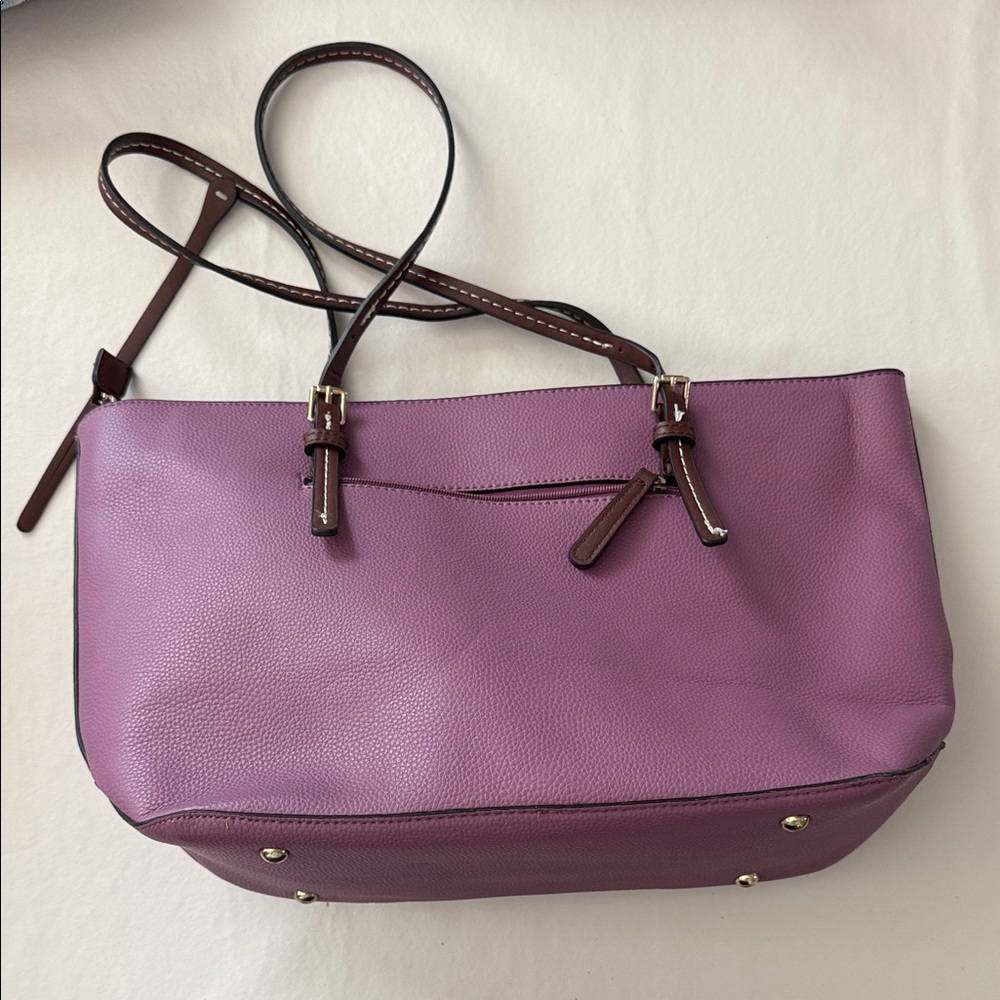 Elegant Purple Tote Bag